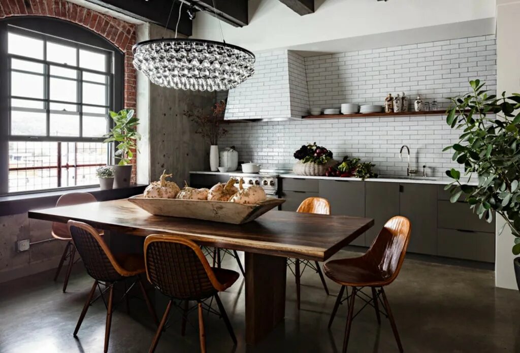 Кухонный стиль лофт Кухня лофт 77 заказать недорого в Москве - 1Кухонный