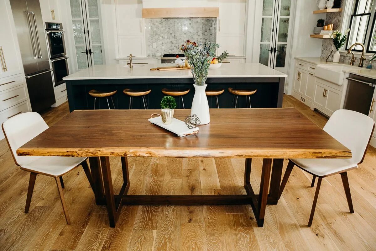 Кухонный стол большой фото Дизайнерская мебель Loft. По вашему дизайн проекту.