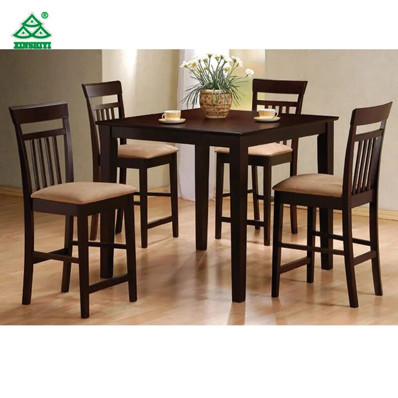 Кухонный стол и стулья купить фото 2 8 сиденье в современном стиле обеденный стол устанавливает - Китай Обеденный с