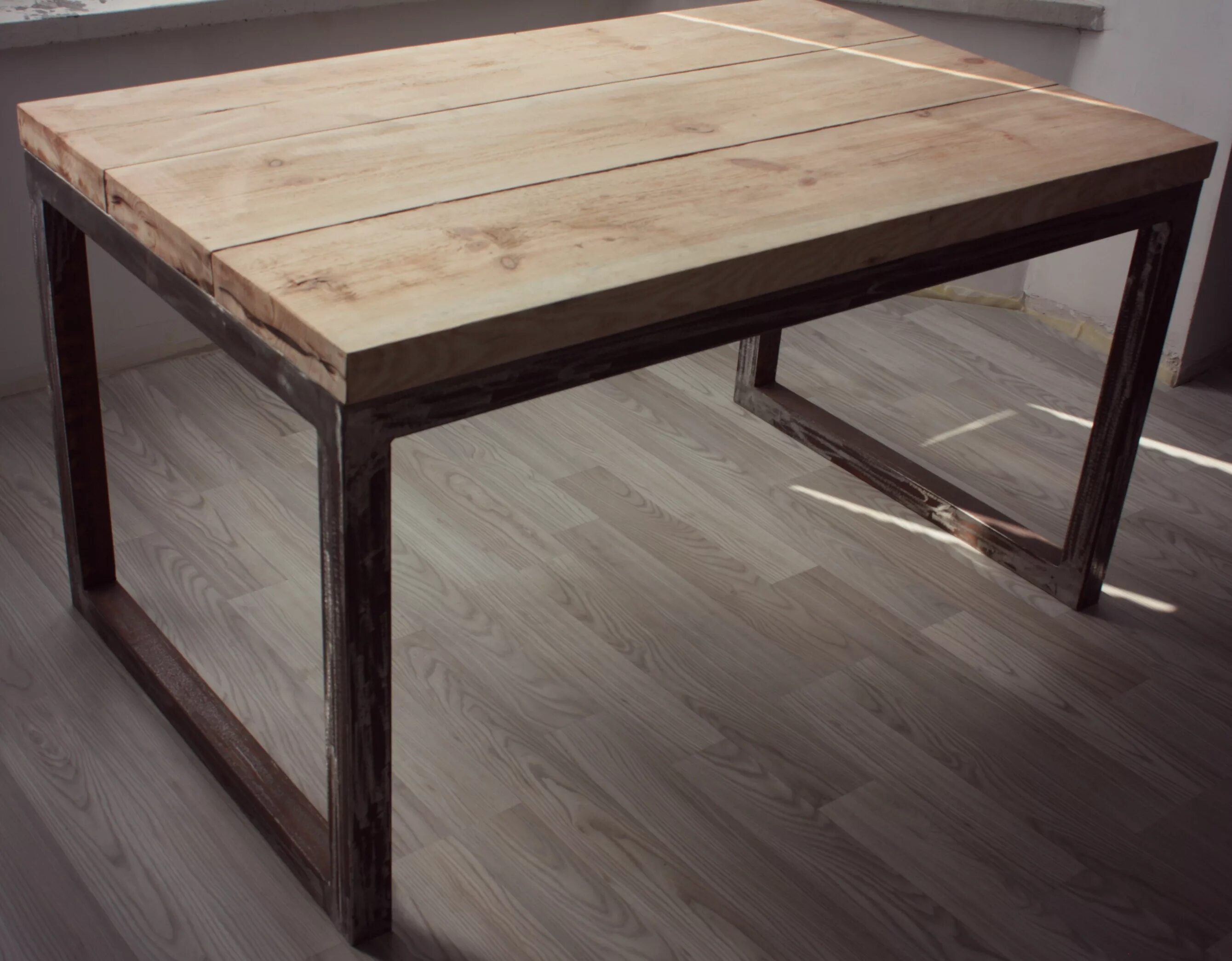 Кухонный стол лофт фото Лофт стол - CormanStroy.ru