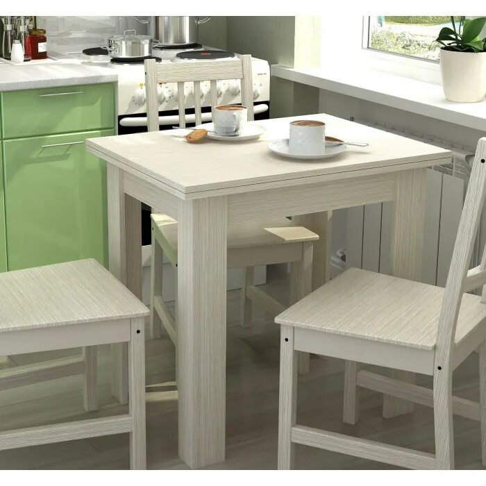 Кухонный стол небольшой фото Купить Стол кухонный раскладной белфорд по цене 3 400р. от производителя