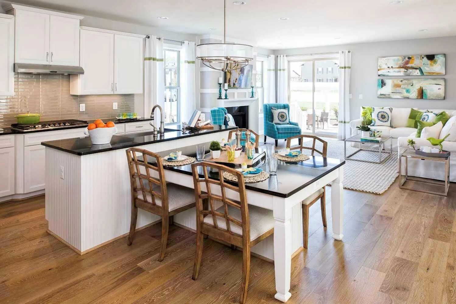 Кухонный стол остров фото Island table kitchen - 58 photo