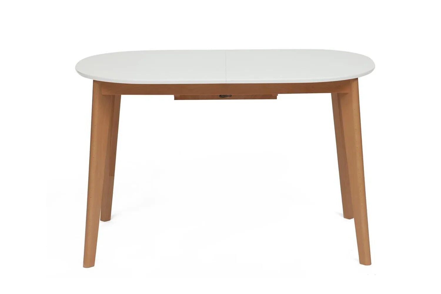 Кухонный стол раздвижной цена фото купить Купить Стол обеденный BOSCO раскладной (бук натуральный/белый) с доставкой по вы