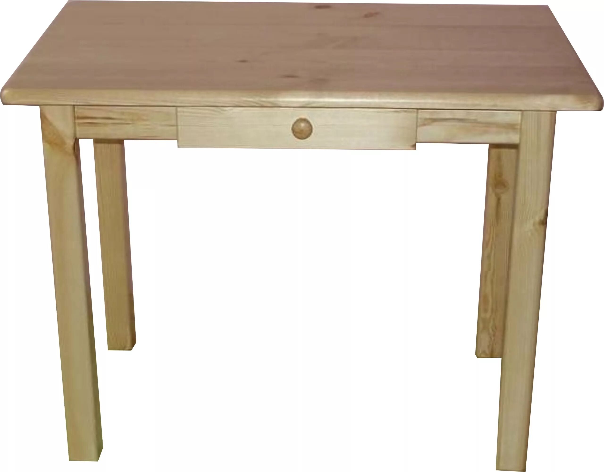 Кухонный стол с ящиком фото Купить КУХОННЫЙ СТОЛ 80X50 СОСНА С ЯЩИКОМ - ЦВЕТА: отзывы, фото и характеристики