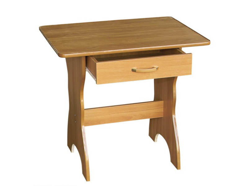 Кухонный стол с ящиком фото Столы кухонные