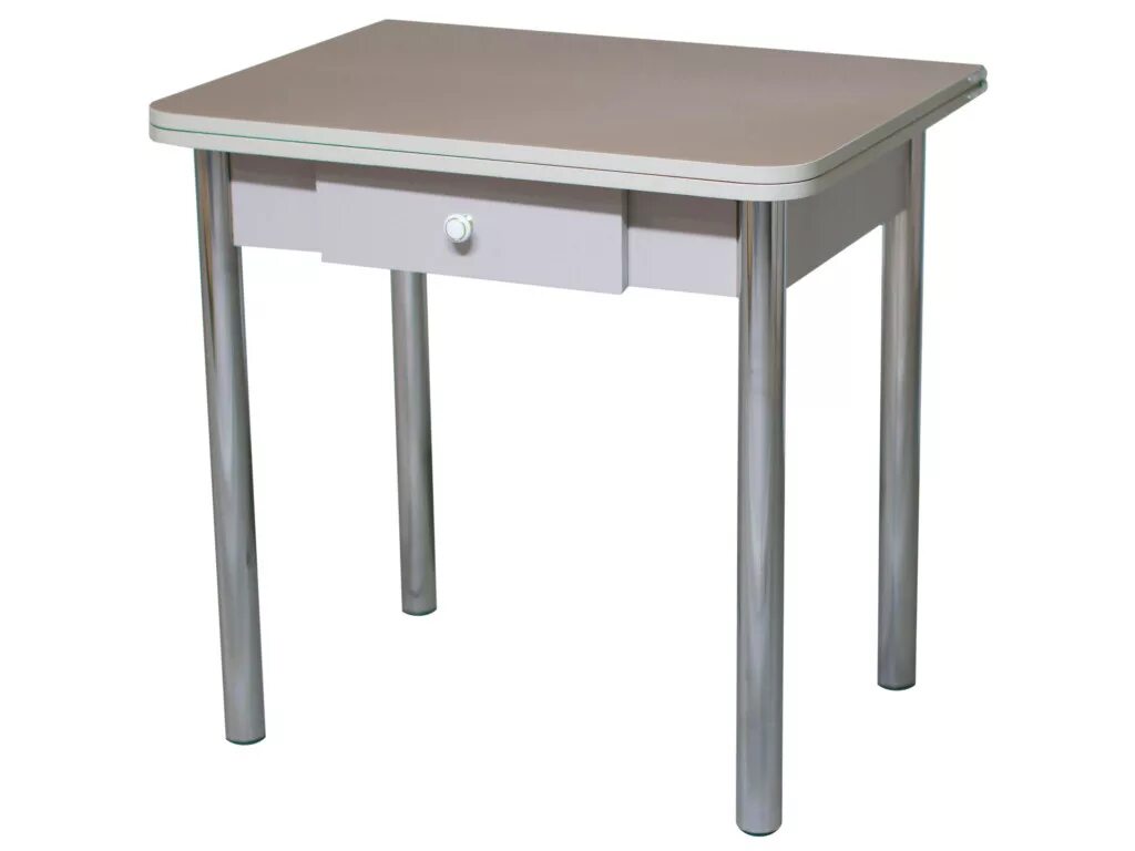 Кухонный стол с ящиком фото Стол ломберный Пластик Фортпост с ящиком хром - купить в Нижневартовске на Варто