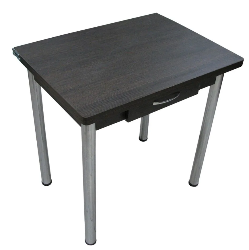 Кухонный стол с ящиком фото Купить Стол "Квадро" с ящиком раскладной - Мебель Двор - магазины мебели в Санкт