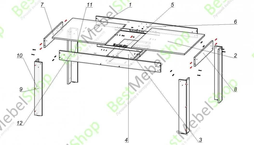 Кухонный стол сборка инструкция Сборка обеденного стола видео: найдено 89 изображений