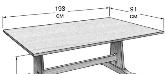 Кухонный стол своими руками фото чертежи Чертежи деревянного обеденного стола Лучше всего запоминается плохо спроектирова