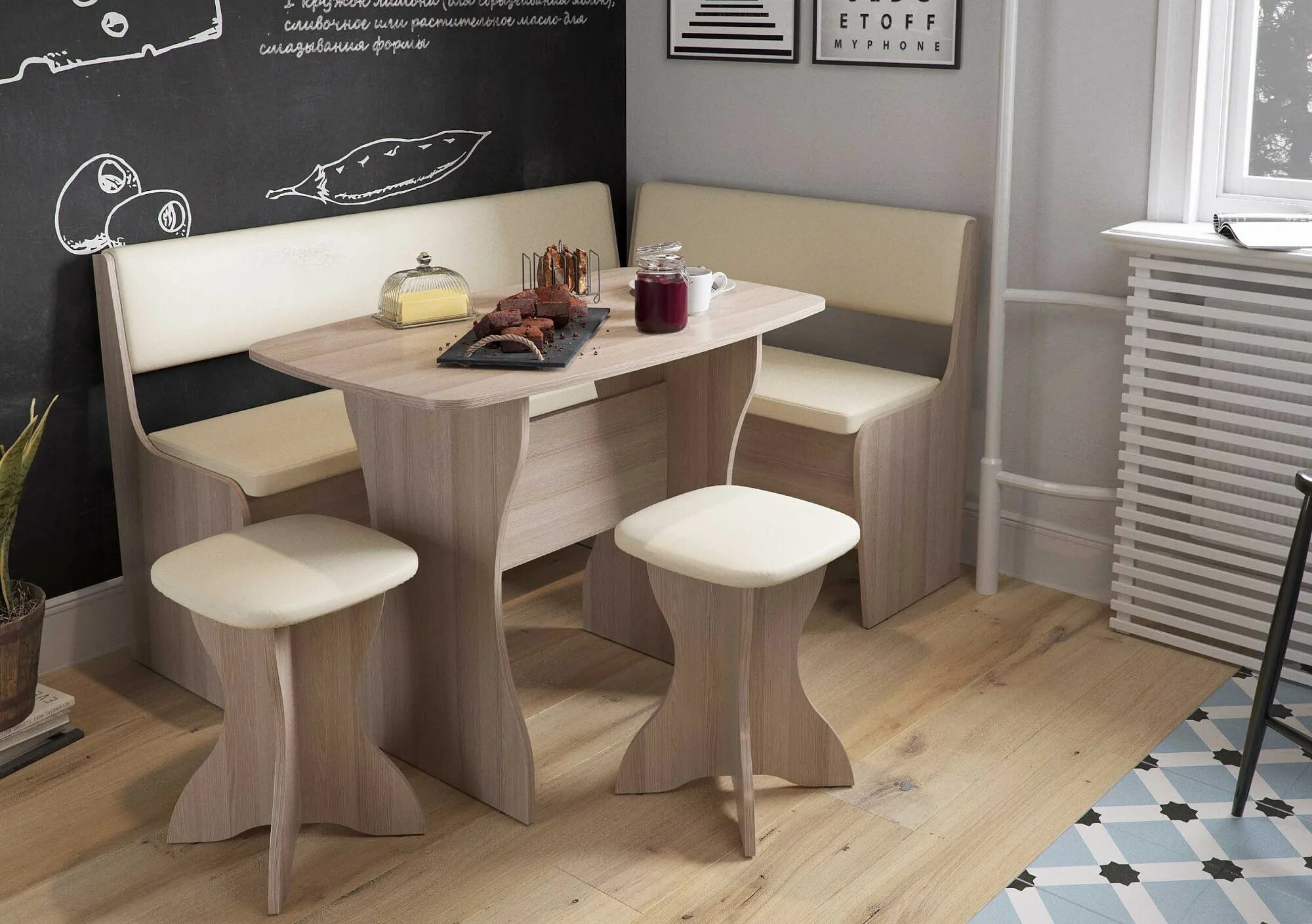 Кухонный стол уголок фото Мебель :: Столы :: Кухонные столы :: Столы обеденные :: Столы без механизма :: С