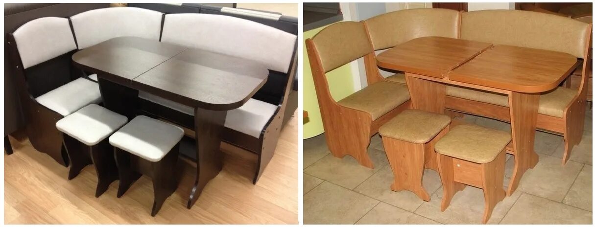 Кухонный стол уголок фото Кухонный уголок (108 фото): мебельный раскладной уголок для кухни