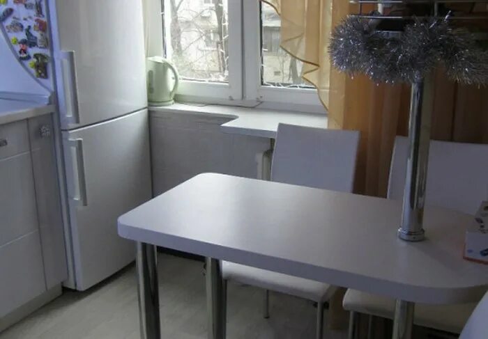 Кухонный стол в хрущевке фото 5 популярных ноу-хау для кухни, которые ухудшают ее функционал, а не наоборот