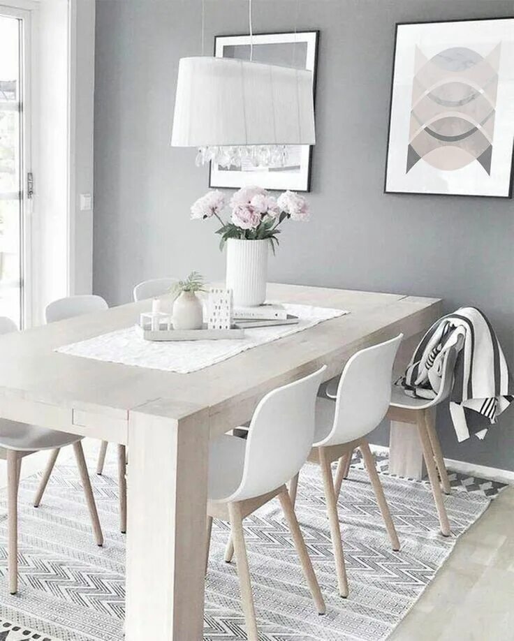 Кухонный стол в современном интерьере Minimalist Art Print, Pink and Grey Print, Abstract Prints, Wall Decor, Home Dec