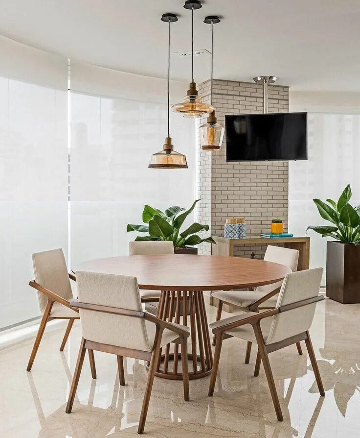 Кухонный стол в современном интерьере 720 Likes, 17 Comments - Arquitetura Decoração (@arquiteturaz) on Instagram: "Ca