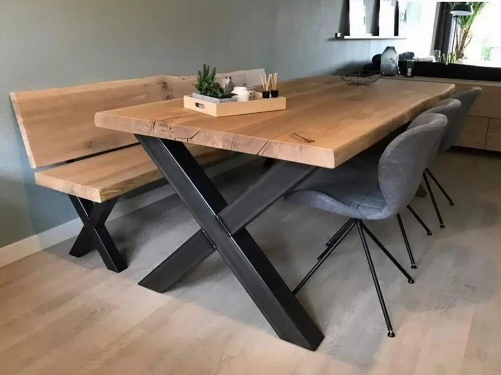 Кухонный стол в стиле лофт своими руками Купить комплект мебели Еловая ветвь в Петербурге.