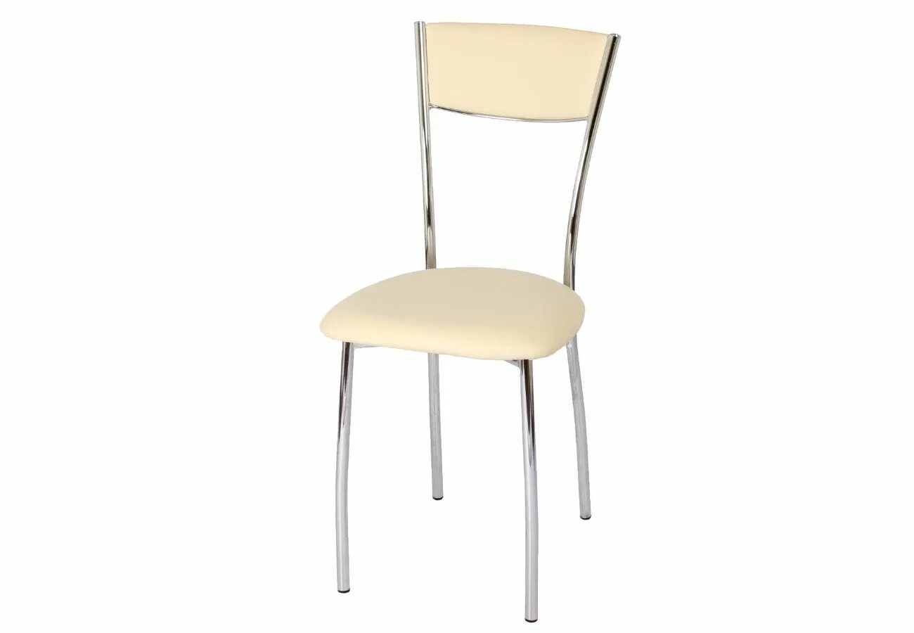 Кухонный стул со спинкой фото Купить Стул Амарант светло-бежевый, серый корпус в Мурманске.Стул Амарант светло