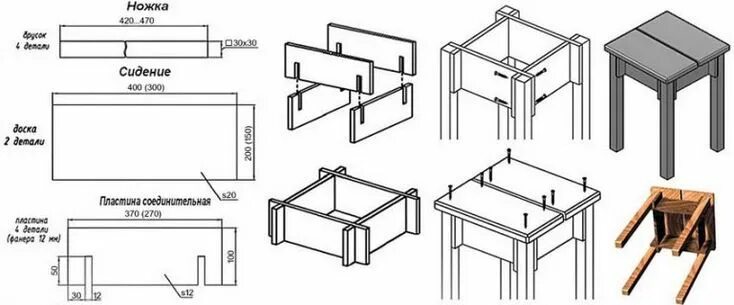 Кухонный своими руками из дерева чертежи Кресла из дерева: удобная, надежная и оригинальная деталь интерьера Детский стул