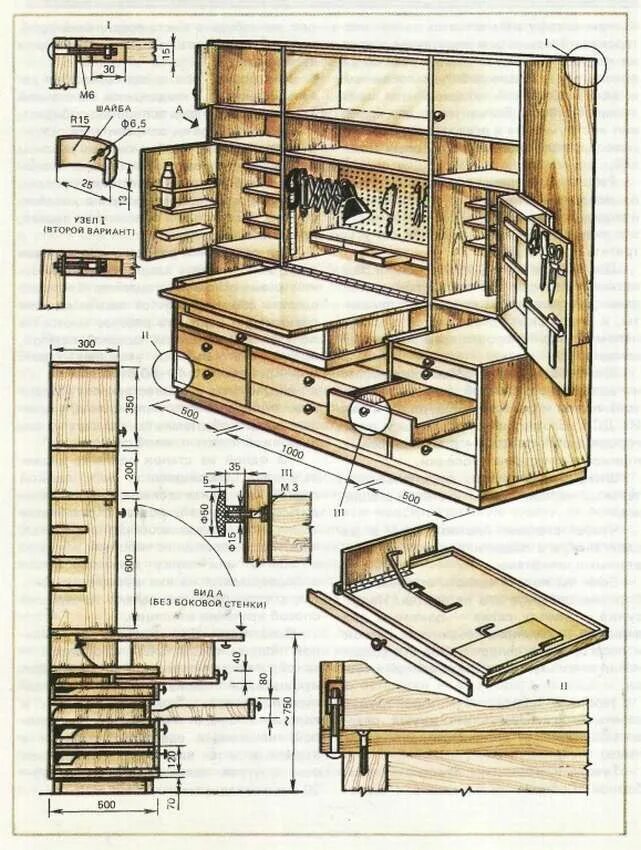 Кухонный своими руками из дерева чертежи Кухонная мебель своими руками, необходимые материалы и инструменты