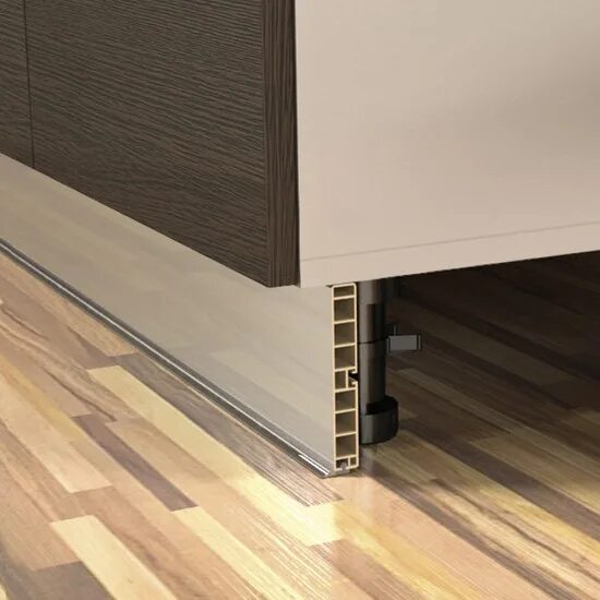 Кухонный цоколь фото Плинтус для кухонной мебели напольный