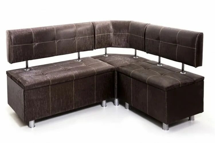 Кухонный угловые диваны фото Кухонный угловой диван Торонто к/з Бурбон купить в интернет-магазине Кухонный ди