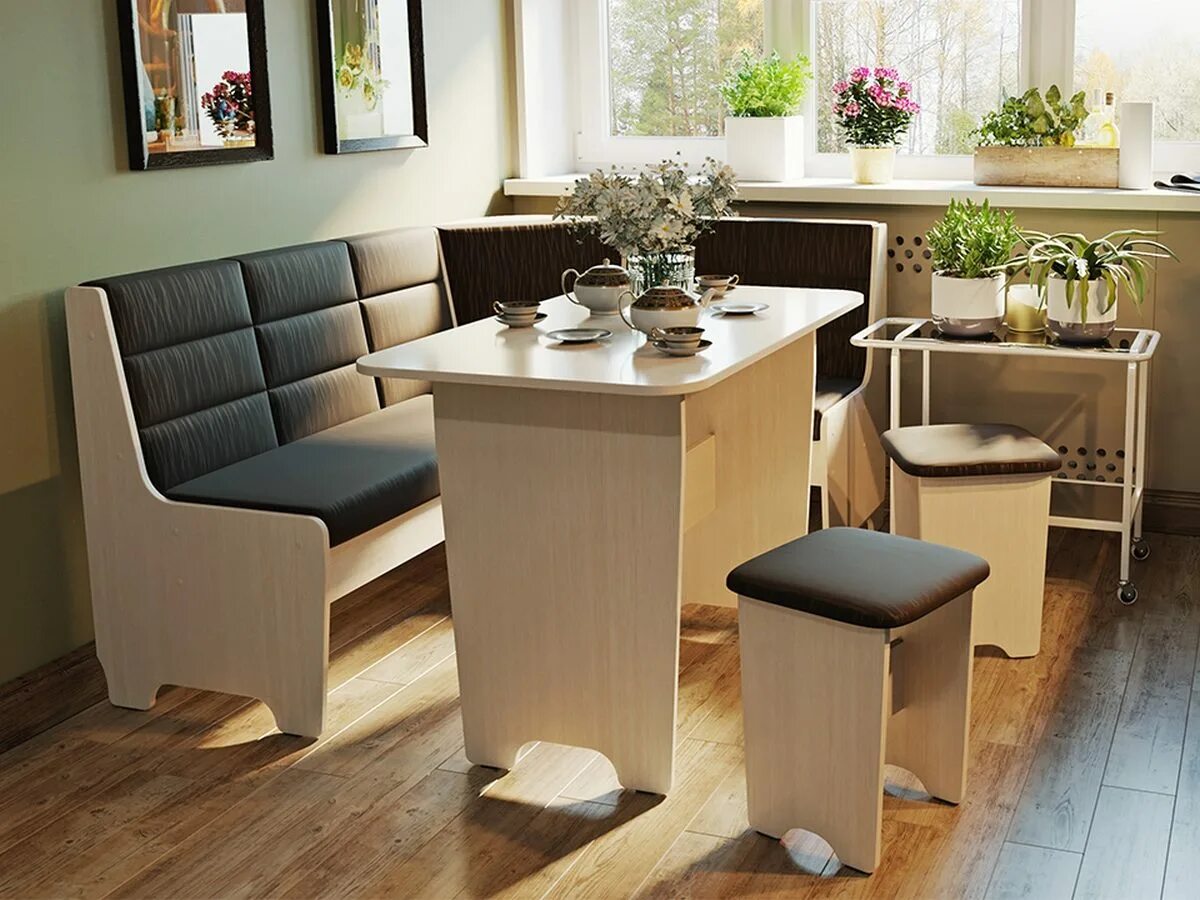 Кухонный уголок для кухни фото Купить Кухонный уголок "Техас" Исп.2 по цене 24400 руб в Новосибирске в интернет