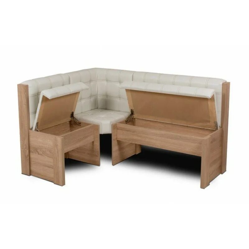 Кухонный уголок для кухни фото Угловая скамья Квадро