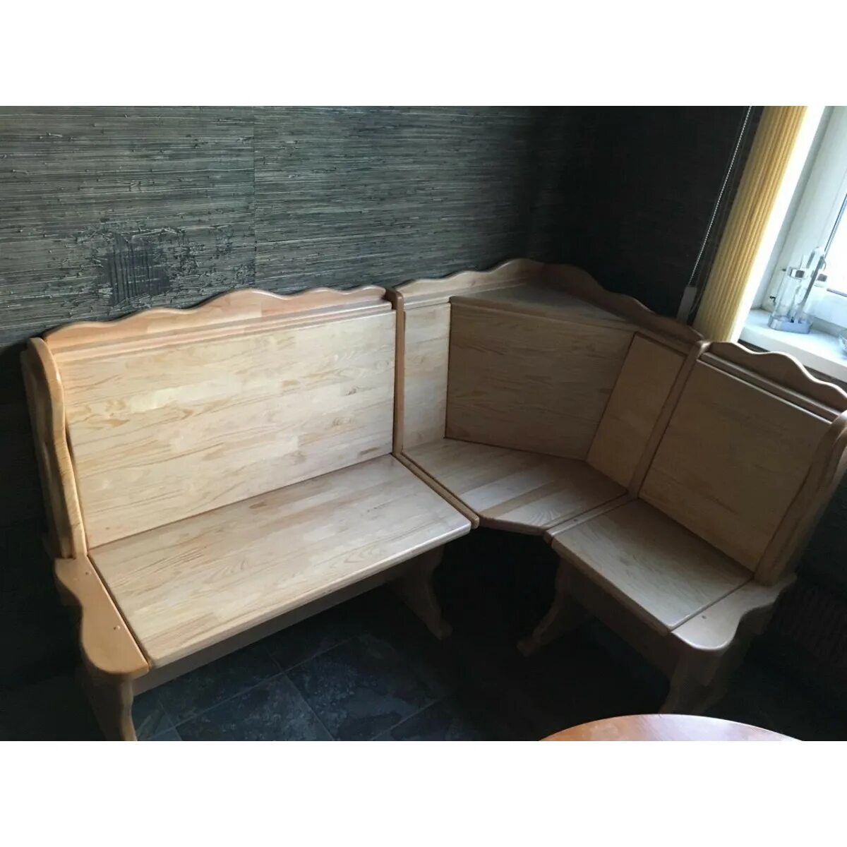 Кухонный уголок из дерева фото Кухонные уголки своими руками из дерева: найдено 83 изображений