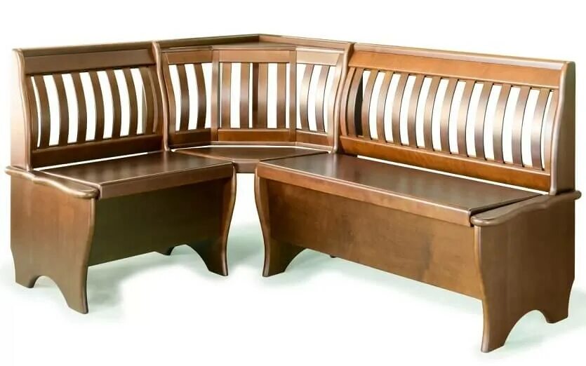 Кухонный уголок из дерева фото Кухонный уголок Вероника 2х1 фабрики Аскалон купить в Киеве недорого СоюзМебель