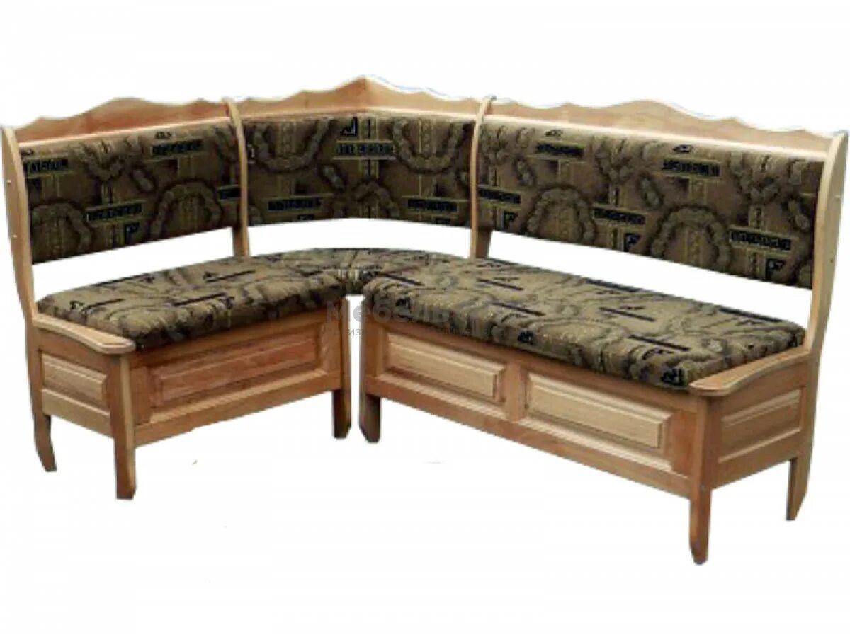 Кухонный уголок из дерева фото Кухонный уголок Филенка - купить Кухонные уголки - деревянная мебель из массива