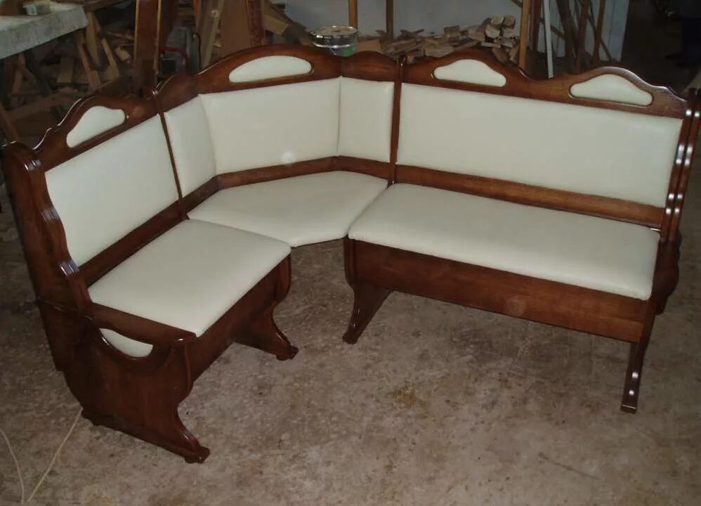 Кухонный уголок из дерева фото Кухонный уголок из дерева - CormanStroy.ru