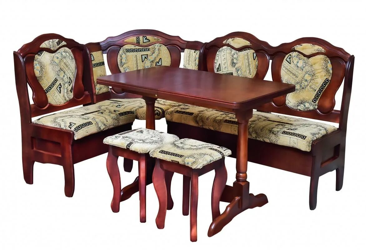 Кухонный уголок из дерева фото Кухонный уголок Адель - купить по низкой цене в магазине Мебель Легко в Санкт-Пе