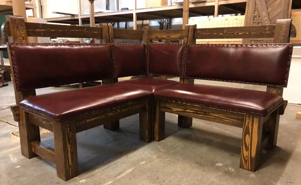 Кухонный уголок из дерева фото Купить кухонный уголок Доставка и установка от "АММА-дизайн" - АММА-дизайн - АММ