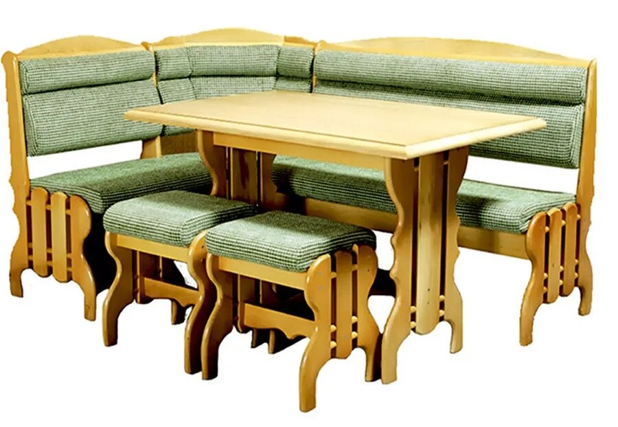 Кухонный уголок из дерева фото Кухонный уголок деревянный фото Molot-Club.ru