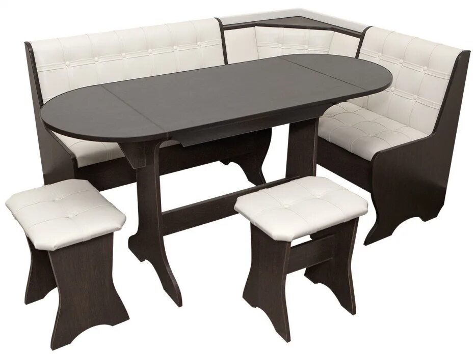 Кухонный уголок липецк фото Кухонный уголок Стиль 19 (Белый) купить со скидкой 20 % в интернет магазине с до