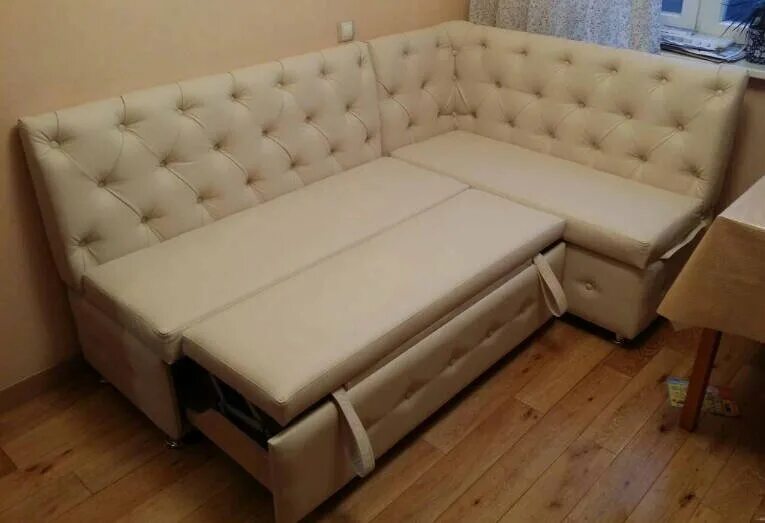 Кухонный уголок со спальным местом фото Кухонный угловой диван со спальным местом Монарх (374720886) купить с доставкой 