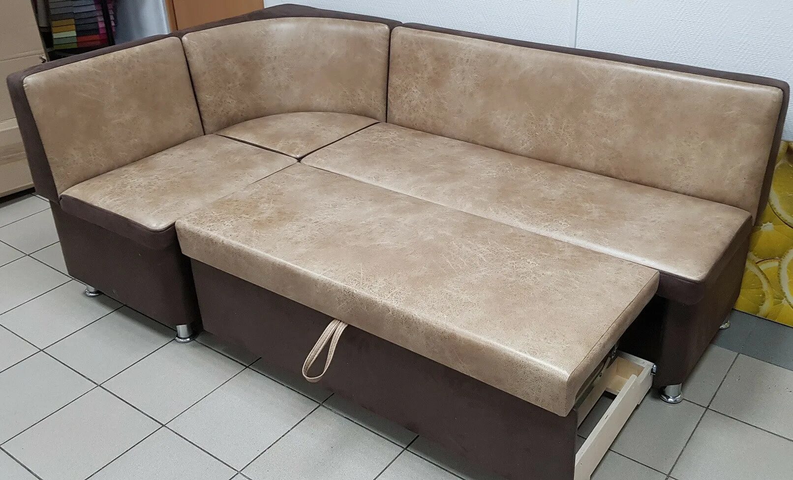 Кухонный уголок со спальным местом фото Покупаем Кухонный диван со спальным местом Дипломат, лучшая цена в интернет-мага