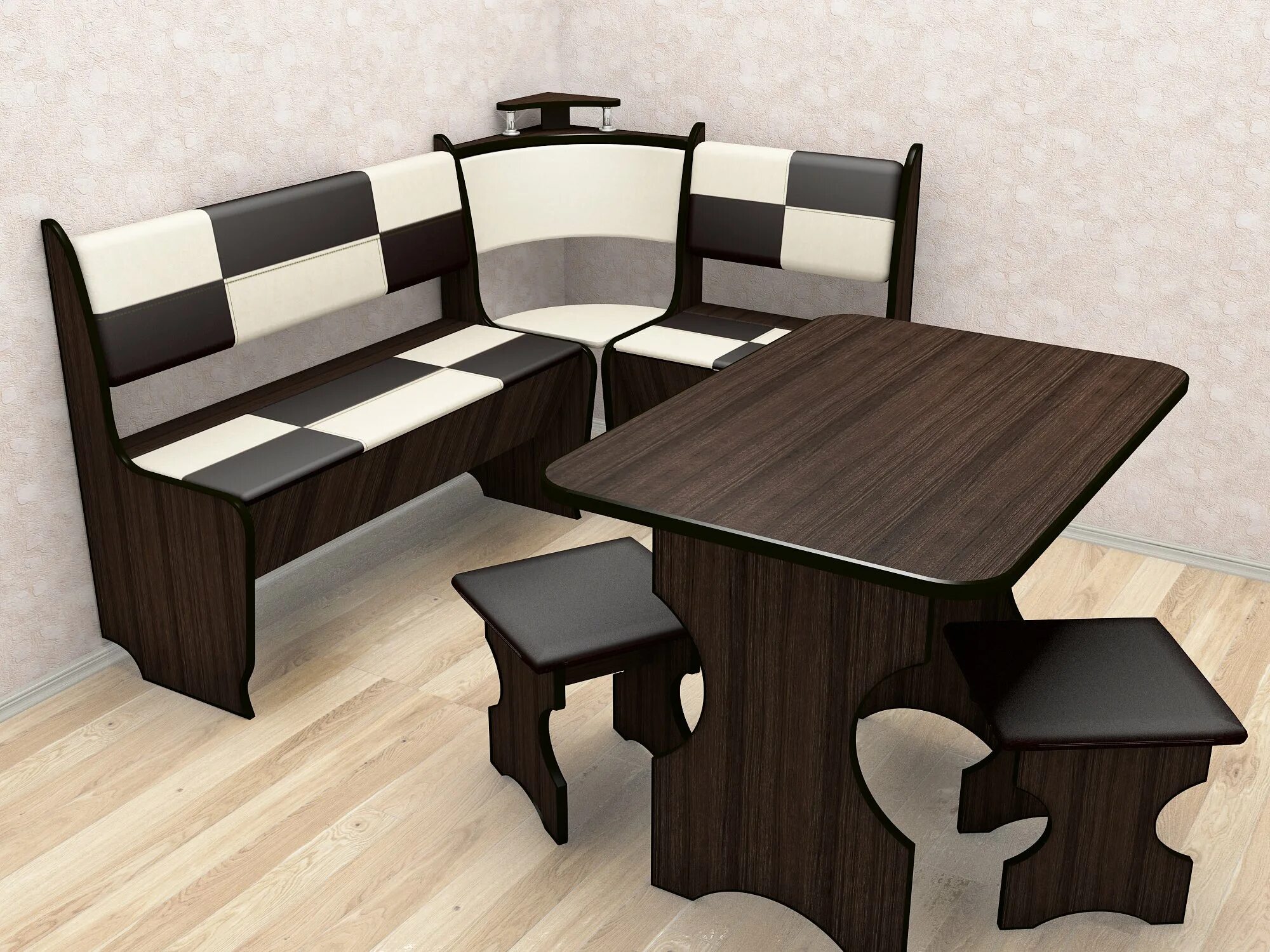 Кухонный уголок стол фото цена Кухонный уголок большой Домино Техномебель Цена 10030 руб. в Екатеринбурге на Ди