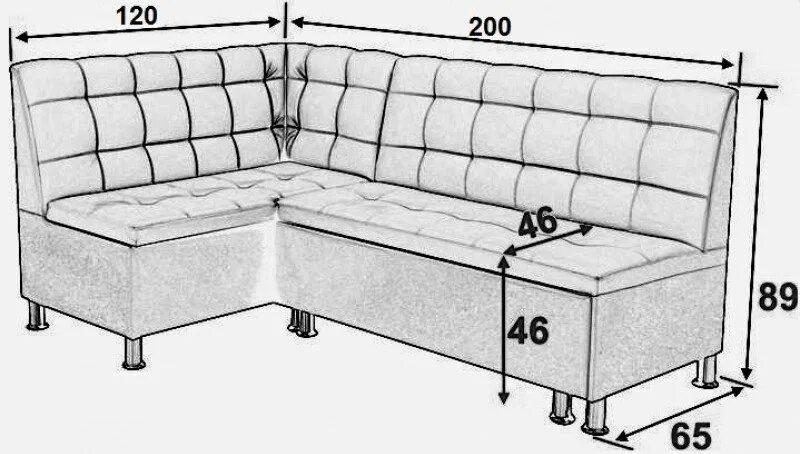 Кухонный уголок своими руками чертежи и схемы Madera, Hierro