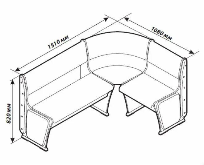 Кухонный уголок своими руками чертежи и схемы Кухонный уголок б/у - купить в Славянске-на-Кубани, цена 2 500 руб., продано 4 а