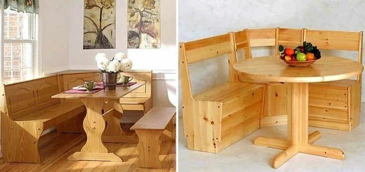 Кухонный уголок своими руками фото Кухонные уголки из дерева Кухонный уголок, Идеи для мебели, Идеи домашнего декор