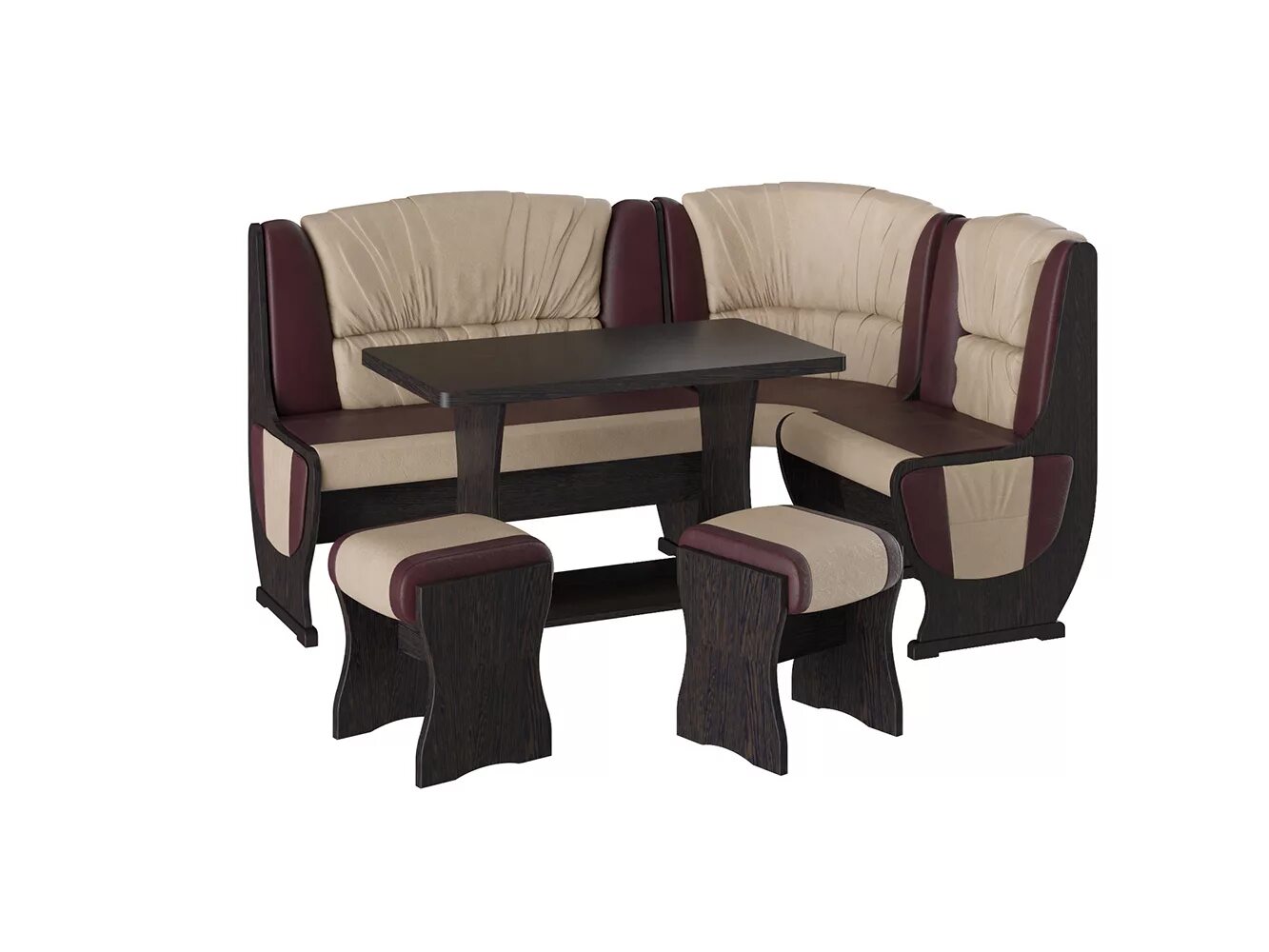 Кухонный уголок цена и фото Кухонный уголок "Уют-5" Универсал по цене 27600 ₽ купить