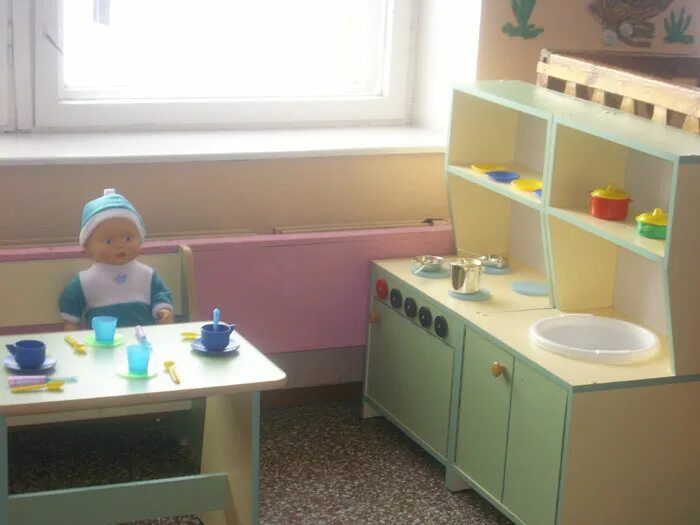 Кухонный уголок в детском саду оформление Уголок кухонный в детском саду: Оформление кухонного уголка в детском саду - Инт