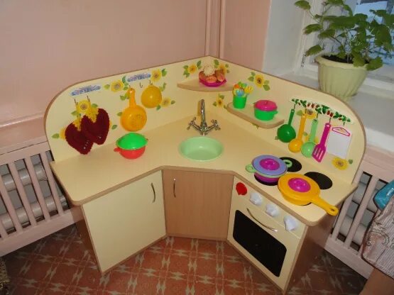 Кухонный уголок в детском саду оформление Развивающая предметно-пространственная среда. РППС - Фотоотчёты - Страница 27. В