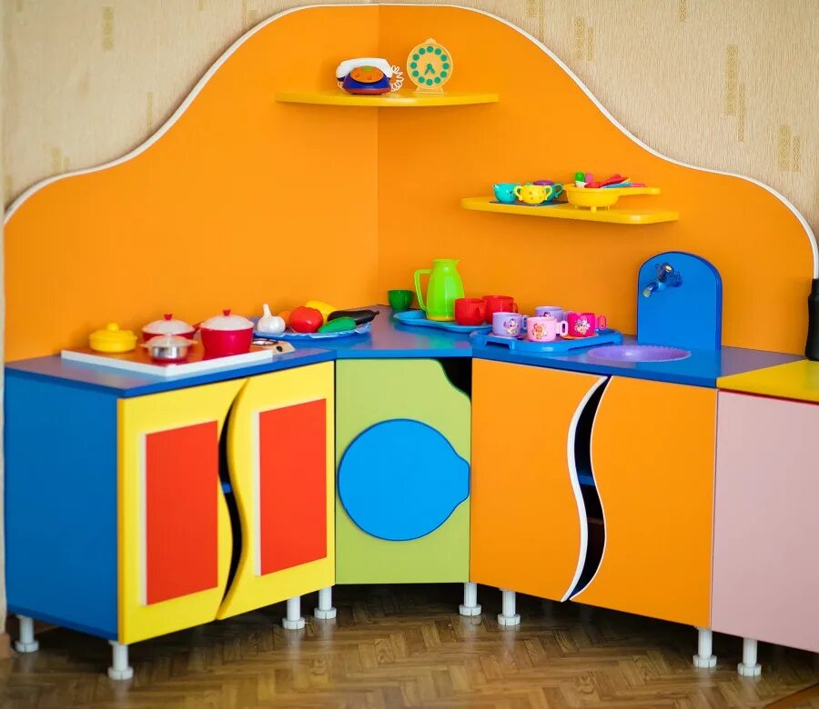Кухонный уголок в детском саду оформление Кухонный уголок ребенка