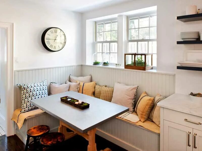 Кухонный уголок в интерьере Modern Mutfak Köşe Takımları