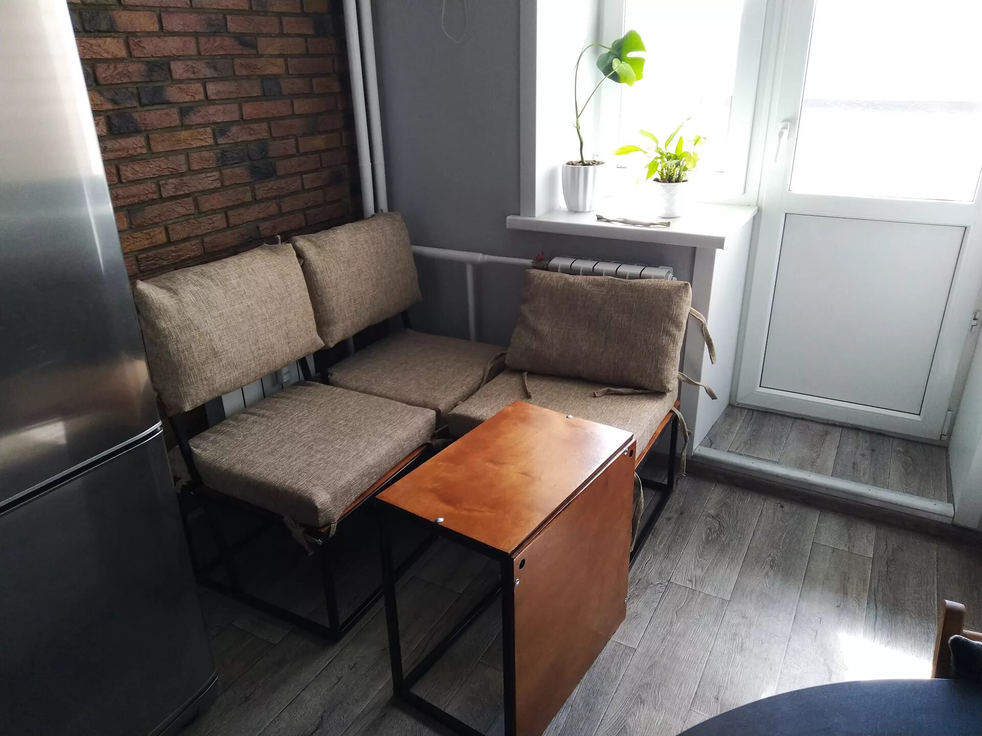 Кухонный уголок в стиле лофт Диванчик-трансформер в стиле "Лофт". - Сообщество "Сделай Сам" на DRIVE2