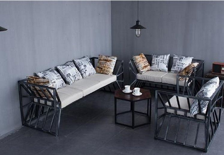 Кухонный уголок в стиле лофт Кухонный диван лофт