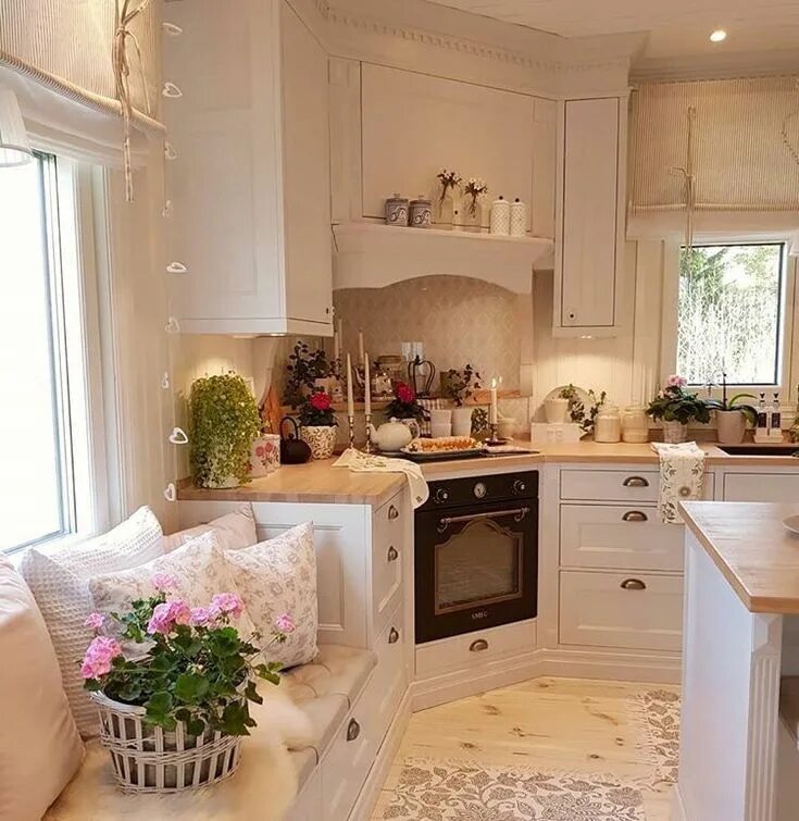 Кухонный уют фото Pin by Lorna Ní HÁimheirgín on Kitchen Kitchen, Kitchen interior, Chic kitchen