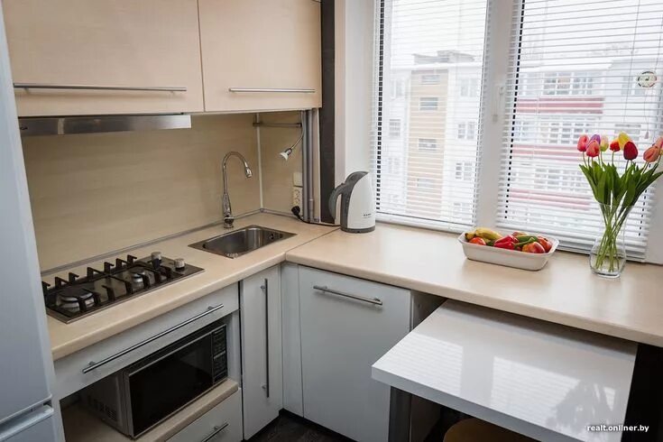 Кухонный в хрущевке фото Конкурс "Сделал сам": превратить тесную хрущевку в комфортную квартиру для семьи