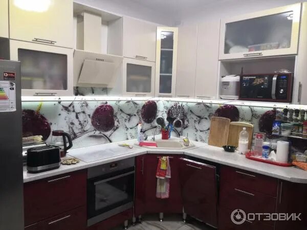 Кухонный завод новорощинская ул 4 фото Отзыв о Мебельная компания "Кухонный завод" (Россия) Воплощение мечты